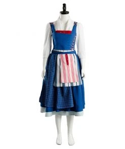 NewCosplay New Arrivals Beauty And The Beast 2017 Film Belle Emma Watson Maid Dress Cosplay Costume