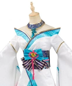 NewCosplay New Arrivals League Of Legends LOL Fox Ahri The Nine-Tailed Fox Women Kimono Dress Outfit Halloween Carnival Suit Cosplay Costume 23 NewCosplay New Arrivals League Of Legends LOL Fox Ahri The Nine-Tailed Fox Women Kimono Dress Outfit Halloween Carnival Suit Cosplay Costume