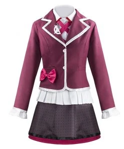 NewCosplay New Arrivals Danganronpa Utsugi Kotoko Cosplay Costume Shirt Skirt Uniform Outifts Halloween Carnival Suit
