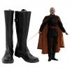 NewCosplay Star Wars Count Dooku Boots Halloween Costumes Accessory Cosplay Shoes New Arrivals