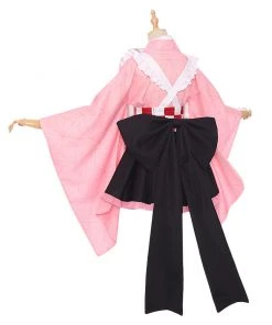 NewCosplay Demon Slayer Kamado Nezuko Maid Outfit Cosplay Costume