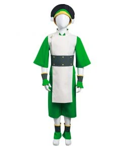 NewCosplay New Arrivals Avatar: The Last Airbender Toph Bengfang Vest Pants Cosplay Costume For Kids Children