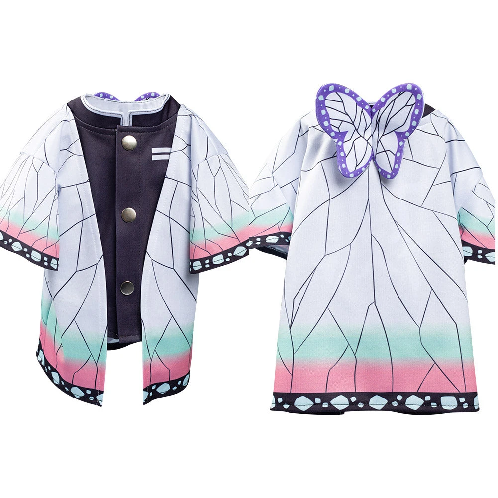 NewCosplay Demon Slayer Kochou Shinobu Pet Halloween Carnival Suit Cosplay Costume 3 NewCosplay Demon Slayer Kochou Shinobu Pet Halloween Carnival Suit Cosplay Costume