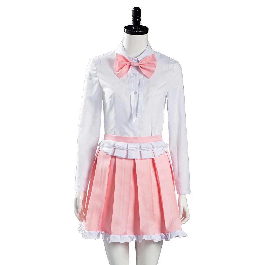NewCosplay Danganronpa 2 Monomi Uniform Skirt Outfits Halloween Carnival Suit Cosplay Costume 12 NewCosplay Danganronpa 2 Monomi Uniform Skirt Outfits Halloween Carnival Suit Cosplay Costume