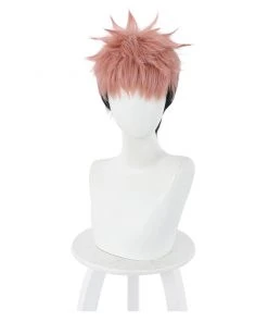 NewCosplay Jujutsu Kaisen Yuuji Itadori Heat Resistant Synthetic Hair Carnival Halloween Party Props Cosplay Wig New Arrivals