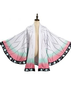 NewCosplay Demon Slayer: Kimetsu No Yaiba Kochou Shinobu Kimono Coat Cosplay Costume