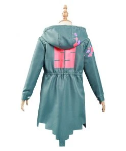 NewCosplay New Arrivals Danganronpa Nagito Komaeda Kids Children Army Green Jacket Coat Cosplay Costume