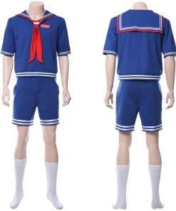 NewCosplay Stranger Things Season 3 Steve Harrington Cosplay Costume