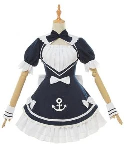 NewCosplay Youtuber Hololive Minato Aqua Maid Dress Cosplay Costume New Arrivals