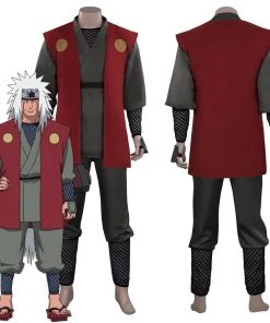 NewCosplay Anime Naruto Jiraiya Outfits Halloween Carnival Suit Cosplay Costume New Arrivals