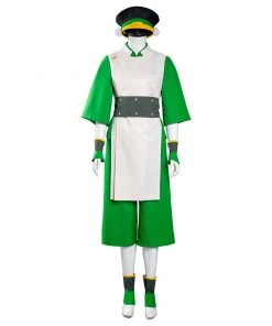 NewCosplay Avatar: The Last Airbender Toph Bengfang Halloween Carnival Suit Cosplay Costume