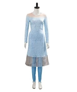 New Cosplaysky New Arrivals Frozen 2 Princess Elsa Dress Halloween Carnival Suit Cosplay Costume