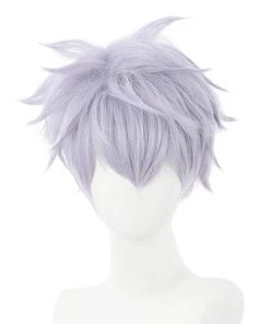 NewCosplay Anime Jujutsu Kaisen Satoru Gojou Heat Resistant Synthetic Hair Carnival Halloween Party Props Cosplay Wig New Arrivals