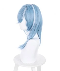 NewCosplay Game Genshin Impact Eula Heat Resistant Synthetic Hair Carnival Halloween Party Props Cosplay Wig New Arrivals