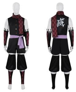 NewCosplay New Arrivals Demon Slayer: Kimetsu No Yaiba Giyuutarou Outfits Halloween Carnival Suit Cosplay Costume