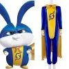 NewCosplay The Secret Life Of Pets 2 Bunny Snowball Cosplay Costume