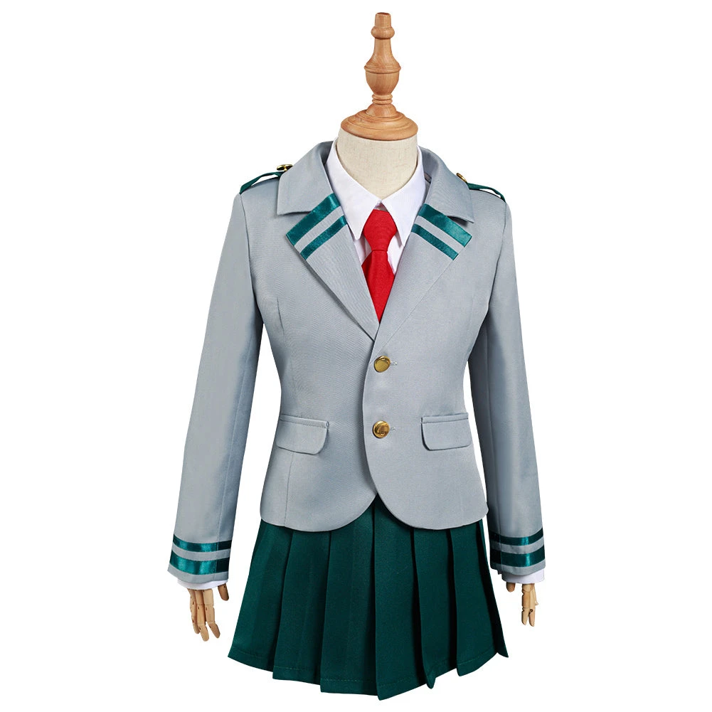 NewCosplay Boku No Hero Academia Ochaco Uraraka Asui Tsuyu Kids Girls Cosplay Costume 4 NewCosplay Boku No Hero Academia Ochaco Uraraka Asui Tsuyu Kids Girls Cosplay Costume