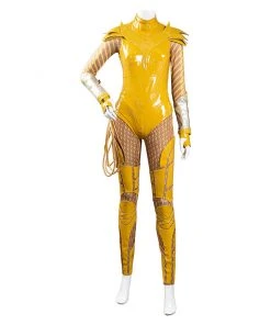 NewCosplay Wonder Woman 1984 Gold Jumpsuit Battle Suit WW84 Cosplay Costume New Arrivals