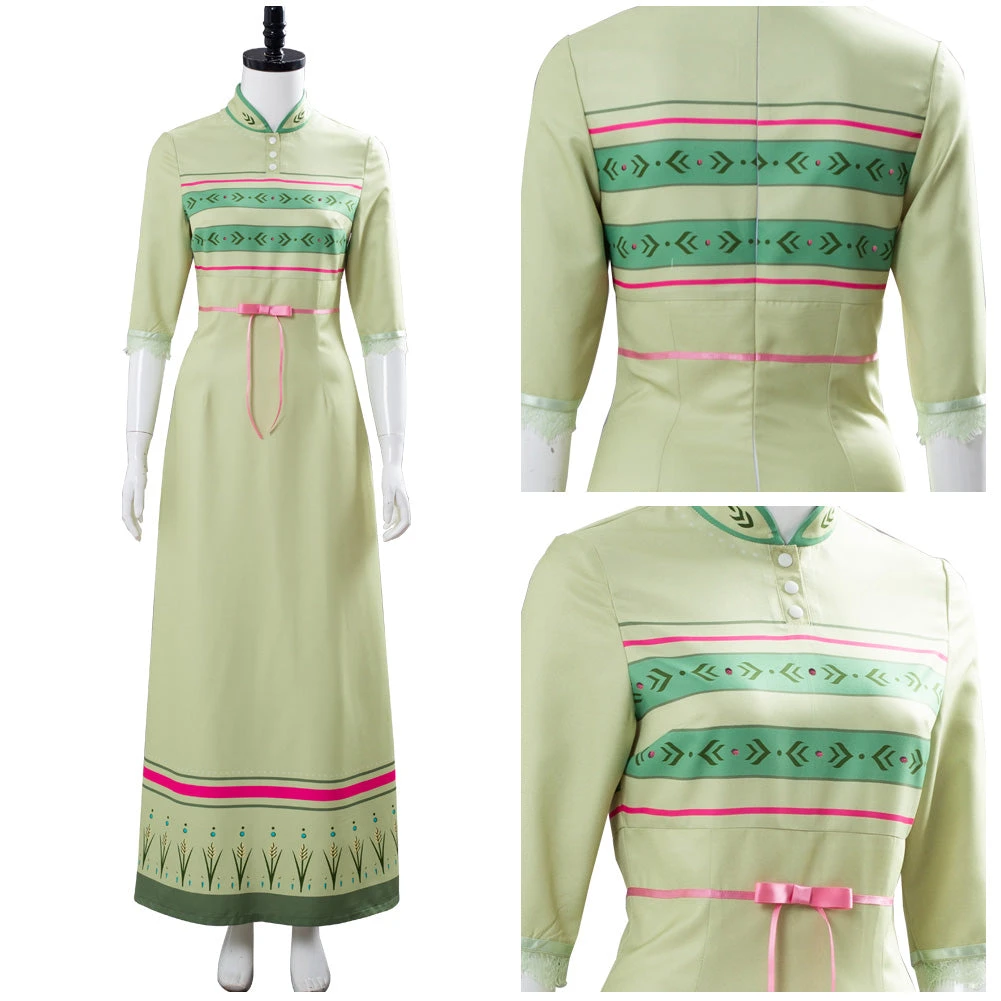 NewCosplay Frozen 2 Anna Nightgown Gown Green Arendelle Bedroom Dress Cosplay Costume New Arrivals 11 NewCosplay Frozen 2 Anna Nightgown Gown Green Arendelle Bedroom Dress Cosplay Costume New Arrivals