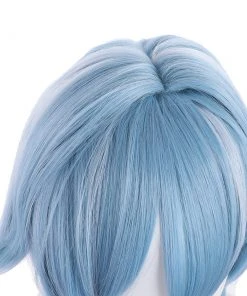 NewCosplay Game Genshin Impact Eula Heat Resistant Synthetic Hair Carnival Halloween Party Props Cosplay Wig New Arrivals
