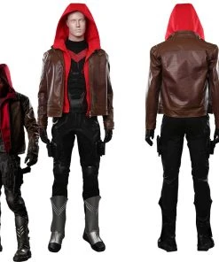 NewCosplay Titans Season 3 Jason Todd/Red Hood Outfits Cosplay Costume