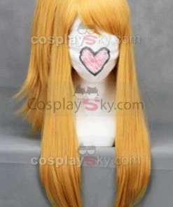 NewCosplay New Arrivals Fairy Tail Lucy Heartphilia Cosplay Wig Earthy Yellow 60cm