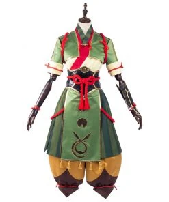 NewCosplay Monster Hunter Rise Yomogi Dress Halloween Carnival Suit Cosplay Costume New Arrivals