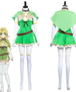 NewCosplay Anime How Not To Summon A Demon Lord-Shera L. Greenwood Halloween Carnival Suit Cosplay Costume New Arrivals