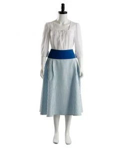 NewCosplay New Arrivals Beauty And The Beast 2017 Film Belle Emma Watson Maid Dress Cosplay Costume 19 NewCosplay New Arrivals Beauty And The Beast 2017 Film Belle Emma Watson Maid Dress Cosplay Costume