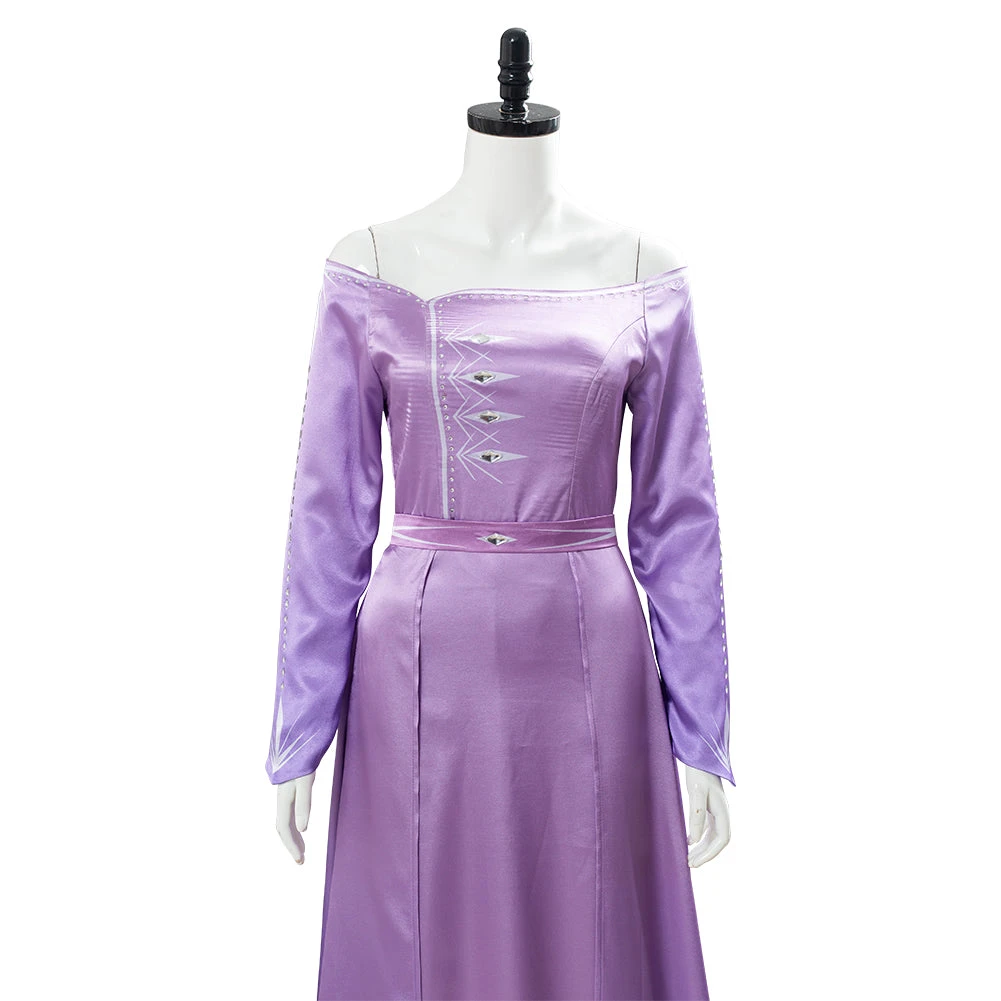 NewCosplay New Arrivals Frozen 2 Elsa Dress Nightgown Gown Pink Arendelle Bedroom Dress Purple Violet Cosplay Costume 8 NewCosplay New Arrivals Frozen 2 Elsa Dress Nightgown Gown Pink Arendelle Bedroom Dress Purple Violet Cosplay Costume