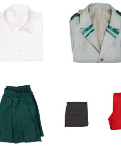 NewCosplay Boku No Hero Academia Ochaco Uraraka Asui Tsuyu Kids Girls Cosplay Costume 22 NewCosplay Boku No Hero Academia Ochaco Uraraka Asui Tsuyu Kids Girls Cosplay Costume