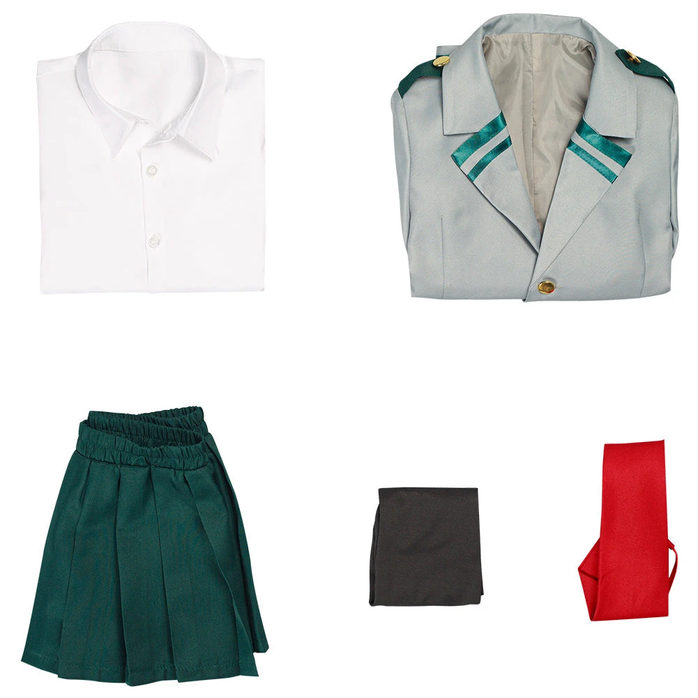 NewCosplay Boku No Hero Academia Ochaco Uraraka Asui Tsuyu Kids Girls Cosplay Costume 12 NewCosplay Boku No Hero Academia Ochaco Uraraka Asui Tsuyu Kids Girls Cosplay Costume