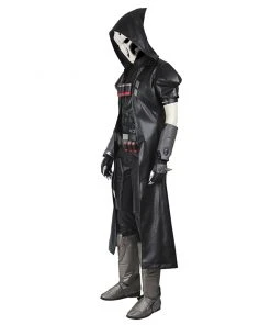 NewCosplay New Arrivals Overwatch OW Reaper/Gabriel Reyes Outfits Halloween Carnival Suit Cosplay Costume