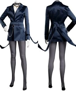 NewCosplay New Arrivals League Of Legends LOL KDA Agony‘s Embrace Evelynn Coat Belt Outfits Halloween Carnival Suit Cosplay Costume