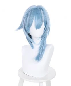 NewCosplay Game Genshin Impact Eula Heat Resistant Synthetic Hair Carnival Halloween Party Props Cosplay Wig New Arrivals