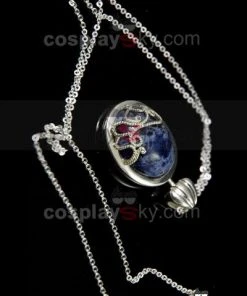 NewCosplay New Arrivals Vampire Diaries Katherine Pierce Pendant Necklace 100% 925 Silver