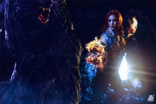 NewCosplay The Witcher 3 Wild Hunt Triss Outfit Cosplay Costume New Arrivals 17 NewCosplay The Witcher 3 Wild Hunt Triss Outfit Cosplay Costume New Arrivals