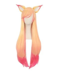 New Cosplaysky LoL League Of Legends Star Guardian Ahri Cosplay Wig New Arrivals