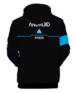 New Cosplaysky Detroit: Become Human Pullover Hoodie Connor RK800 Hoodie KARA Sweatshirt Unisex 5 New Cosplaysky Detroit: Become Human Pullover Hoodie Connor RK800 Hoodie KARA Sweatshirt Unisex