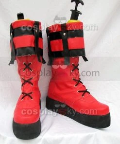 NewCosplay Guilty Gear Sol Badguy Cosplay Boots Custom Made