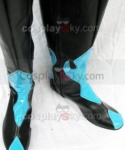 NewCosplay Lamento Rai Blue Cosplay Boots Shoes Custom Made