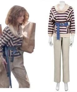 Cossky Stranger Things Season 4 (2022) Nancy Wheeler Top Pants Cosplay Costume Outfits New Arrivals