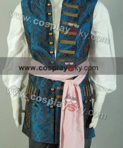 NewCosplay New Arrivals Pirates Of The Caribbean: On Stranger Tides Jack Sparrow Vest Cosplay Costume