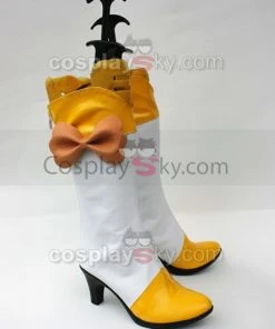 NewCosplay Smile Precure! Pretty Cure Yayoi Kise Cure Peace Cosplay Shoes Boots New Arrivals