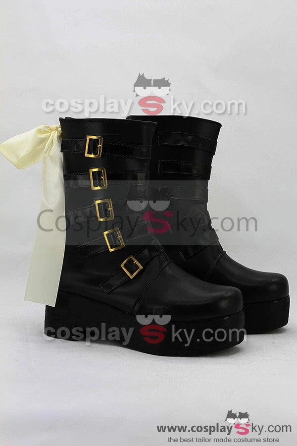 NewCosplay RWBY Yellow Trailer Yang Xiao Long Cosplay Boots Shoes 4 NewCosplay RWBY Yellow Trailer Yang Xiao Long Cosplay Boots Shoes