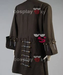 NewCosplay New Arrivals Pirates Of The Caribbean Jack Sparrow Jacket Coat Costume