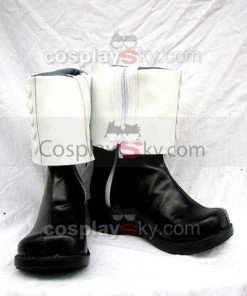 NewCosplay Soul Eater Crona Cosplay Boots Shoes Black And White New Arrivals