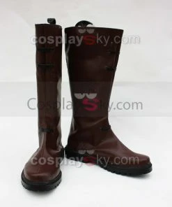 NewCosplay The Moomins Snufkin Cosplay Shoes Boots