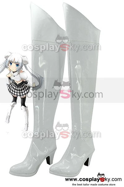NewCosplay The Animation Miss Monochrome Cosplay Boots Shoes New Arrivals 4 NewCosplay The Animation Miss Monochrome Cosplay Boots Shoes New Arrivals