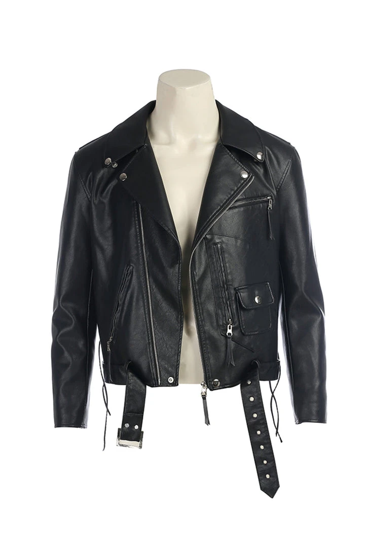 NewCosplay The Terminator Arnold Schwarzenegger Jacket Cosplay Costume 4 NewCosplay The Terminator Arnold Schwarzenegger Jacket Cosplay Costume